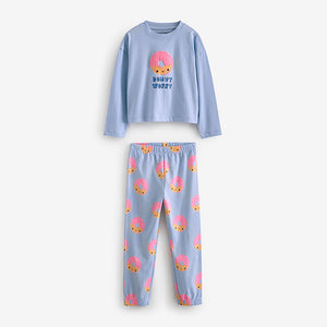 Grey/Blue Jogger Pyjamas 3 Pack
