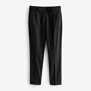 Black Tailored Slim Trousers