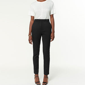 Black Tailored Slim Trousers