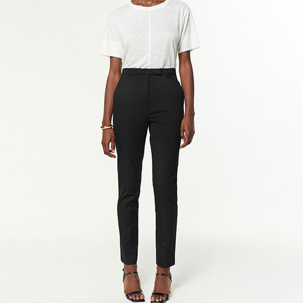 Black Tailored Slim Trousers
