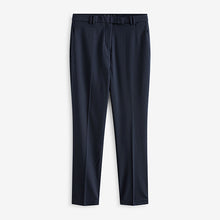 Load image into Gallery viewer, Navy Tailored Slim Trousers
