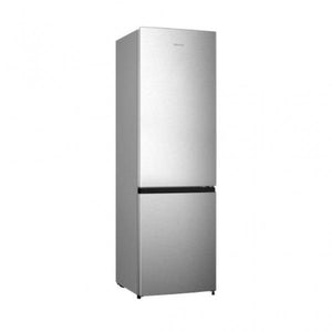 HISENSE 255L, Bottom Mounted Fridge, No Frost, Inox, Energy E