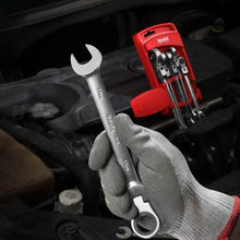 Load image into Gallery viewer, Flex-Head Double Box-End Ratcheting Wrench Set – 6 Pcs
