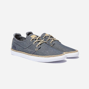 RUKKWAI Men's Canvas Tennis Shoes Blue