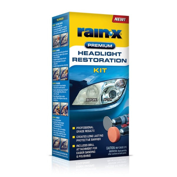 Rain‑X® Premium Headlight Restoration Kit