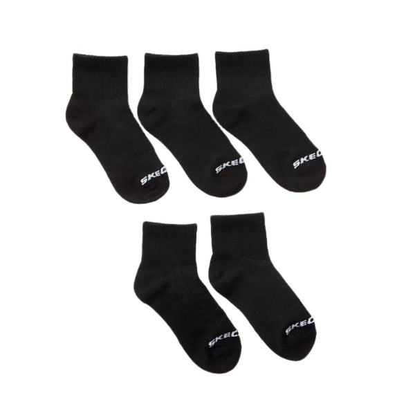 5PK UNISEX QTR CREW 40 PRS
