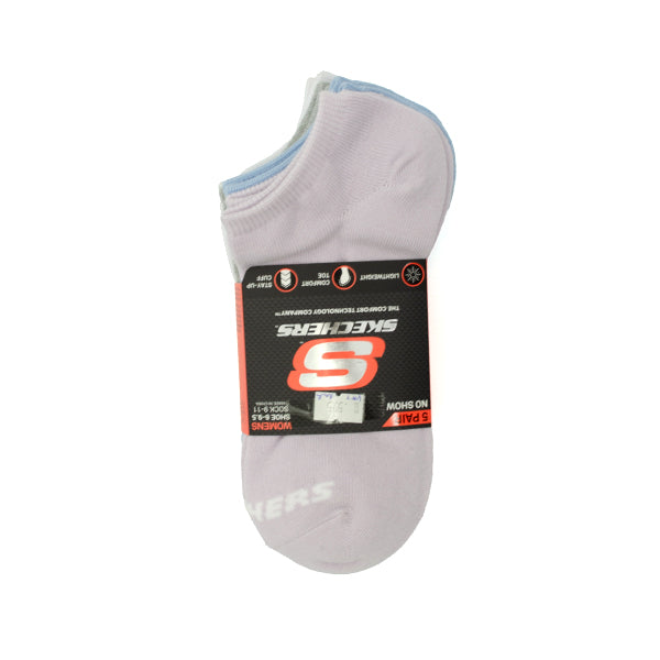 WOMEN'S 5PK NON TERRY NO SHOW SHIPPER SOCKS
