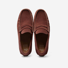 Load image into Gallery viewer, SAILHAN Men&#39;s Loafers Comfort Burgundy Suede
