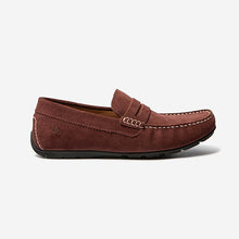 Load image into Gallery viewer, SAILHAN Men&#39;s Loafers Comfort Burgundy Suede
