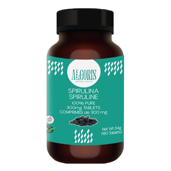 SPIRULINA - Pure Fresh Water Seaweed 180 tablets