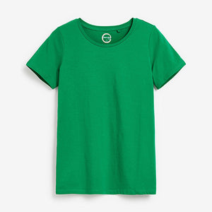 Bright Green Crew Neck T-Shirt