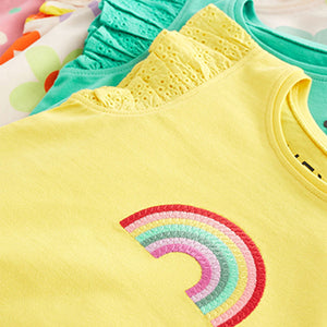 Multicolour Vests 4 Pack (3mths-6yrs)