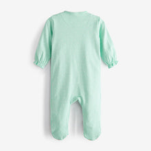 Load image into Gallery viewer, Teal Blue Duck Mummy Family Sleepsuit (0-18mths)
