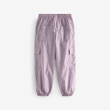 Load image into Gallery viewer, Lilac Purple Parachute Cargo Cuffed Trousers (3-12yrs)
