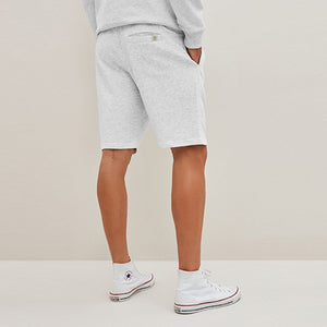 Grey Soft Fabric Jersey Shorts