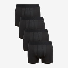 Load image into Gallery viewer, Black Motionflex A-Fronts Boxers 4 Pack
