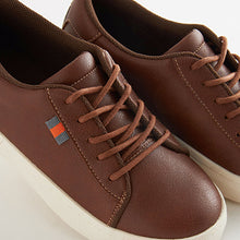 Load image into Gallery viewer, Tan Brown Smart Lace-Up Shoes
