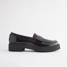 Load image into Gallery viewer, Black Forever Comfort® Chunky Loafers
