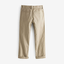 Load image into Gallery viewer, Stone Regular Fit Stretch Chino Trousers (3-12yrs)
