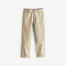 Load image into Gallery viewer, Stone Regular Fit Stretch Chino Trousers (3-12yrs)
