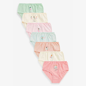 Pastel Fairy Days Of The Week 7 Pack Briefs (1.5-10yrs)