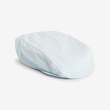 Load image into Gallery viewer, Light Blue Baby Flat Cap (0mths-18mths)
