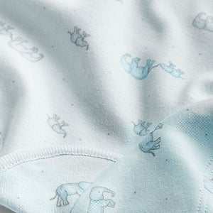 Blue Elephant 3 Pack Baby Bibs