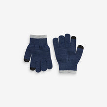 Load image into Gallery viewer, Navy Blue Magic Finger Gloves 3 Pack (3-12yrs)
