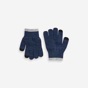 Navy Blue Magic Finger Gloves 3 Pack (3-12yrs)