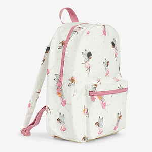 White/Pink Fairy Backpack