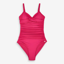 Load image into Gallery viewer, Pink Tummy Shaping Control Swimsuit
