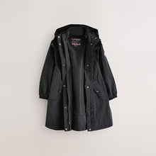 Load image into Gallery viewer, Black Waterproof Cagoule Jacket (5-12yrs)

