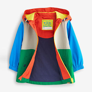 Multi Colourblock Shower Resistant Summer Jacket (3mths-6yrs)