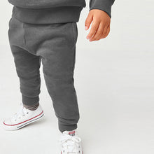 Load image into Gallery viewer, Grey Charcoal Jersey Sweatshirt And Joggers Set (3mths-6yrs)
