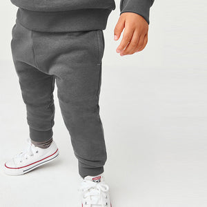 Grey Charcoal Jersey Sweatshirt And Joggers Set (3mths-6yrs)