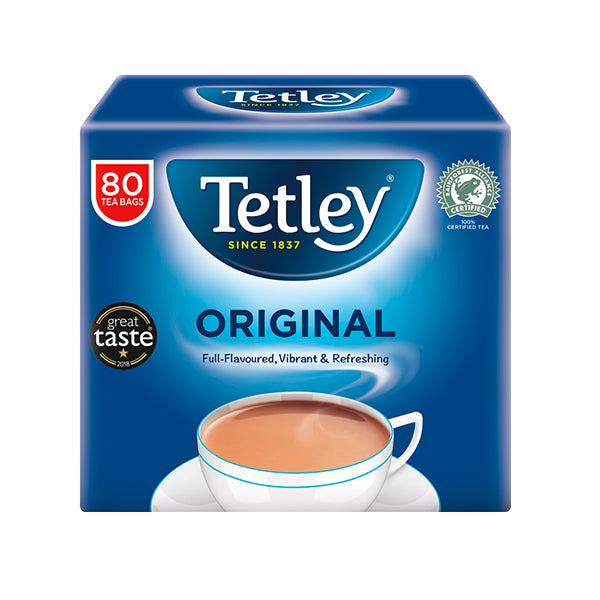 TETLEY TEA BAG BLACK TEA X80