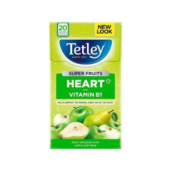 TETLEY SUPER FR.HEART APPLE/PEAR INFUSION X20