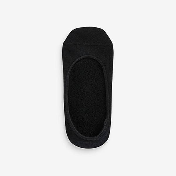 Black Cushion Sole Footsies 4 Pack