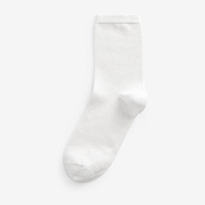 White Modal Ankle Socks 4 Pack
