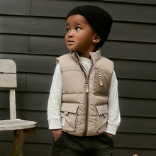 Load image into Gallery viewer, Stone Padded Gilet (3mths-6yrs)
