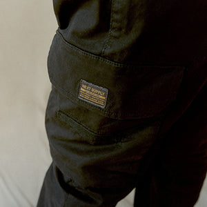 Black Cargo Trousers (3-12yrs)