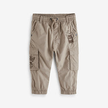 Load image into Gallery viewer, Neutral Lined Cargo Trousers (3mths-6yrs)

