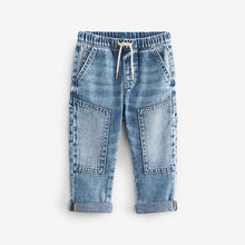Load image into Gallery viewer, Light Blue Carpenter Jeans (3mths-6yrs)
