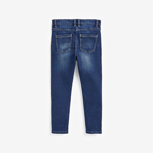 Denim Dark Wash Regular Fit Skinny Jeans (3-12yrs)