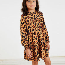 Load image into Gallery viewer, Animal Printed Long Sleeve Dress (3-12yrs)
