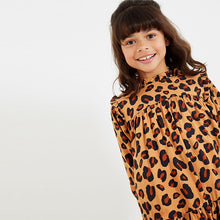 Load image into Gallery viewer, Animal Printed Long Sleeve Dress (3-12yrs)

