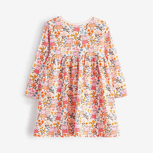 Pink Floral Peppa Pig Dress (3mths-7yrs)