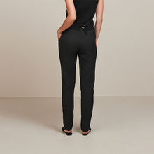 Load image into Gallery viewer, Black Slim Tailored Trousers
