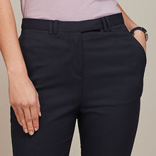 Load image into Gallery viewer, Navy Blue Slim Tailored Trousers
