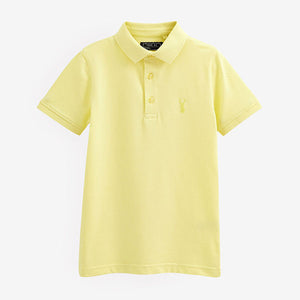 Yellow Short Sleeve Polo Shirt (3-12yrs)